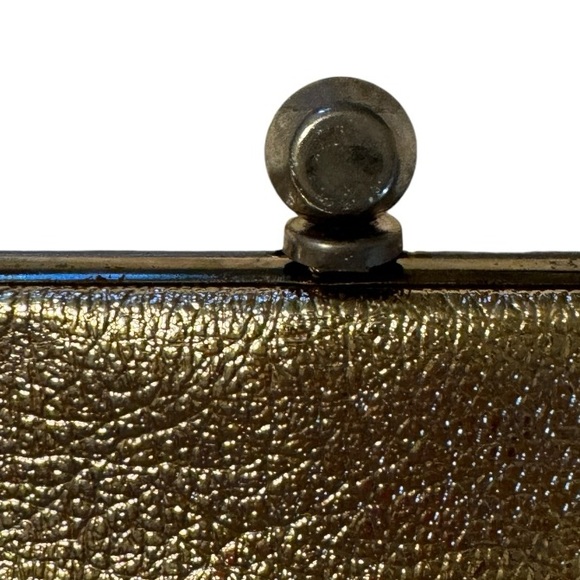 Vintage Gold Clutch‎ Purse - Picture 3 of 4